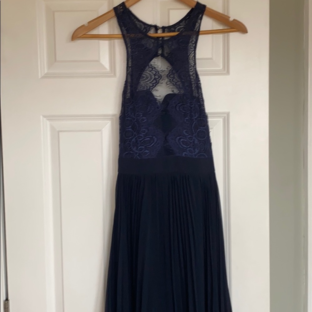 Floor length dress from Akira